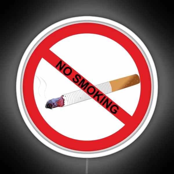 No Smoking RGB Neon Sign