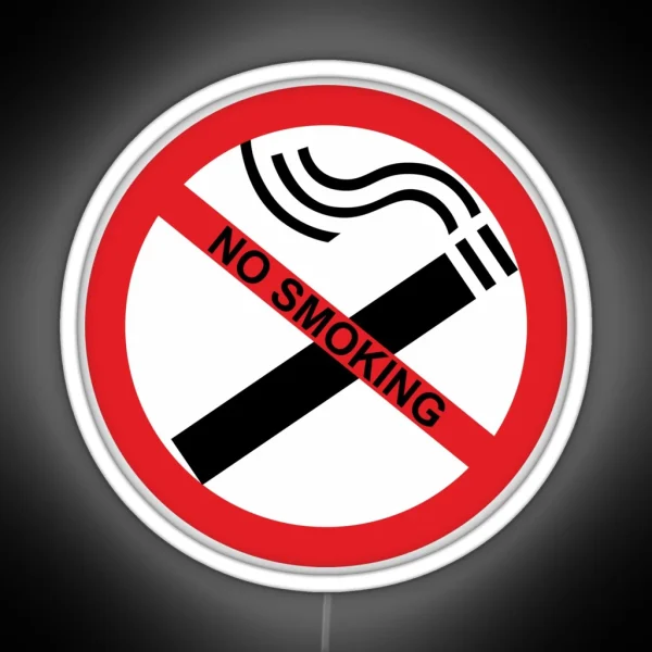 No Smoking RGB Neon Sign