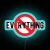 NO Symbols Prohibited: Don't Get Weird with Your Ride Sign
