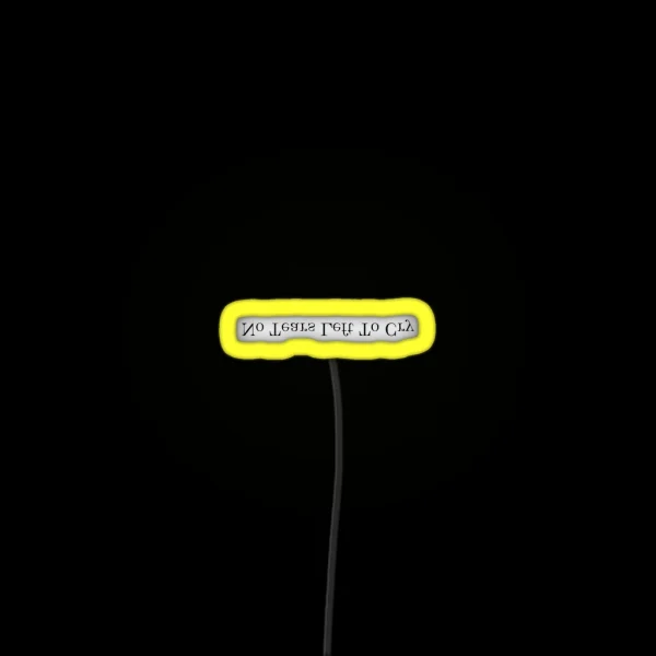 No Tears Left To Cry RGB Neon Sign