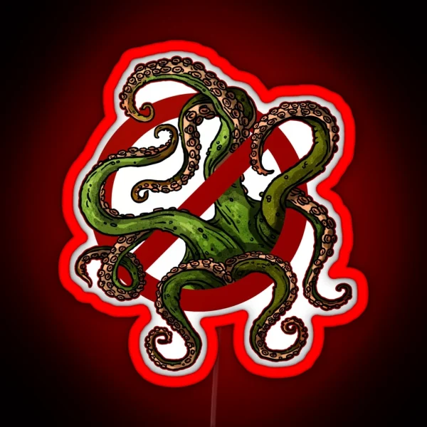No Tentacles RGB Neon Sign