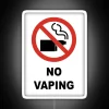 Modern home decor no vaping neon rgb signs lighting