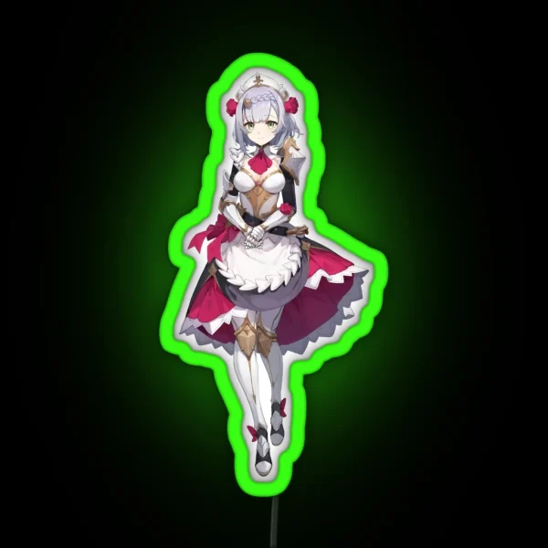 Noelle Genshin Impact RGB Neon Sign