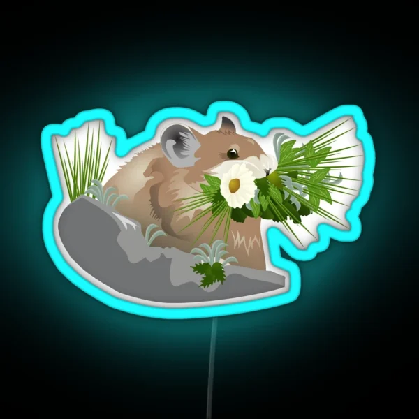 Nomnomnom Pika RGB Neon Sign