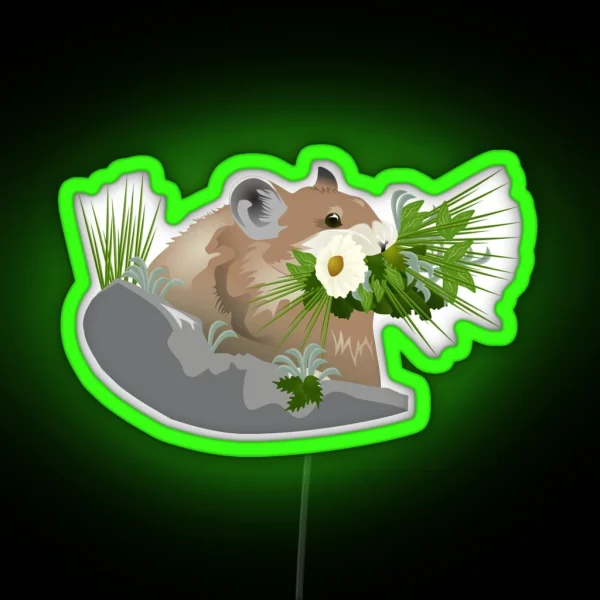 Nomnomnom Pika RGB Neon Sign