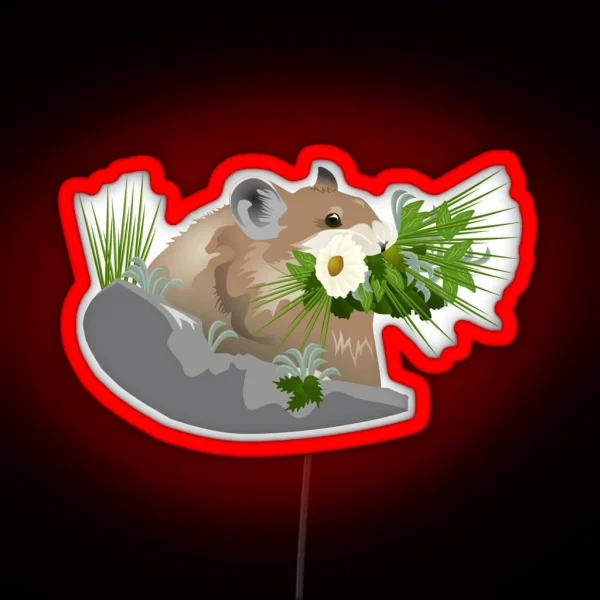 Nomnomnom Pika RGB Neon Sign