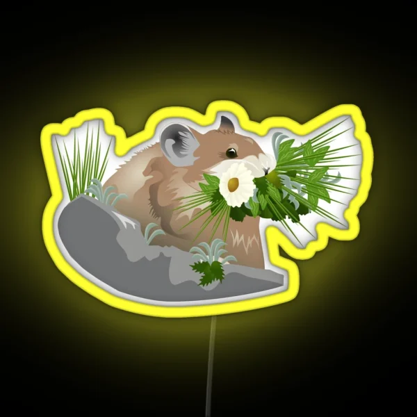 Nomnomnom Pika RGB Neon Sign