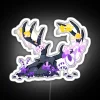 Non-binary pride symbol deer skull neon decorative wall art light