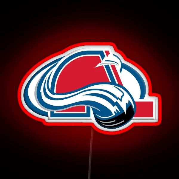 Nordiques Avalanche Mashup RGB Neon Sign
