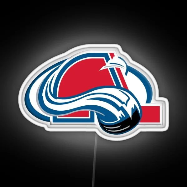 Nordiques Avalanche Mashup RGB Neon Sign