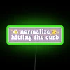 Neon Sign: Retro-Futuristic Decorative Accent with Programmable Colorful LED Lighting Effects