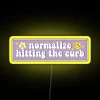 Vibrant RGB LED Canvas Sign for Unique Home Decor Accents