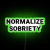 Recovery beacon inspirational motivational RGB LED neon wall art sign