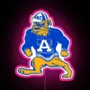 Vibrant North Carolina A&T State University RGB LED Canvas Sign