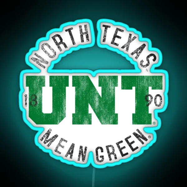 North Texas UNT Women S College NCAA CK4EL02 RGB Neon Sign