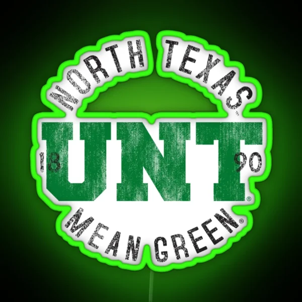 North Texas UNT Women S College NCAA CK4EL02 RGB Neon Sign