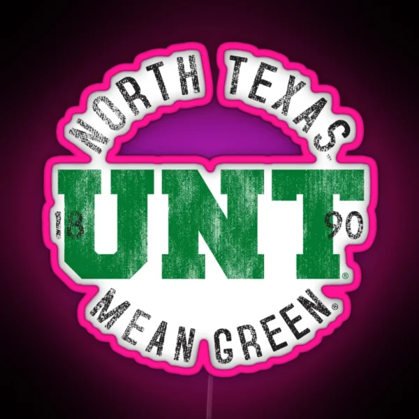 North Texas UNT Women S College NCAA CK4EL02 RGB Neon Sign