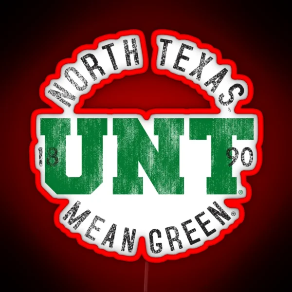 North Texas UNT Women S College NCAA CK4EL02 RGB Neon Sign