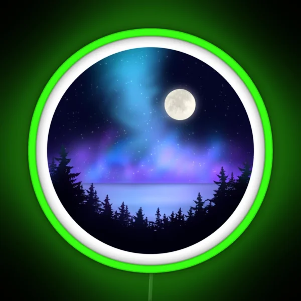 Northern Lights RGB Neon Sign