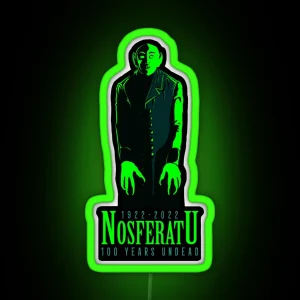 Nosferatu 100 Years Undead Anniversary Edition RGB Neon Sign