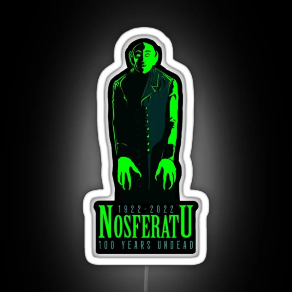 Nosferatu 100 Years Undead Anniversary Edition RGB Neon Sign