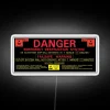 Highly-detailed, handcrafted LED signage for fans of Alien movie franchise.