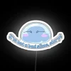 Neon Slime Slurp Sign in Vibrant RGB Colorful Glowing Lettering