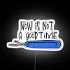 Unique Neon Sign Accent Adds Pop to Modern Home Decor