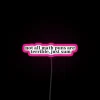 RGB Neon Sign with Customizable Color Scheme and Math Puns