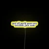 LED Display Sign with Colorful RGB Neon Lighting Options Available