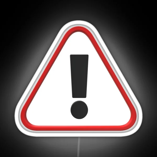 Not Allowed RGB Neon Sign