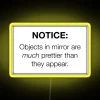 Eye-catching mirror-themed RGB LED neon sign for trendy home decor