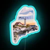 Neon Nubble Lighthouse replica decorative lighting for Coastal Living enthusiasts