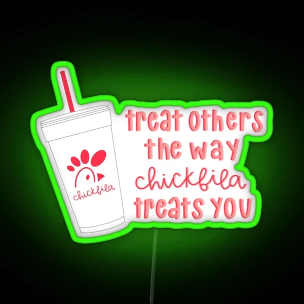 Nuggets And Kindness RGB Neon Sign