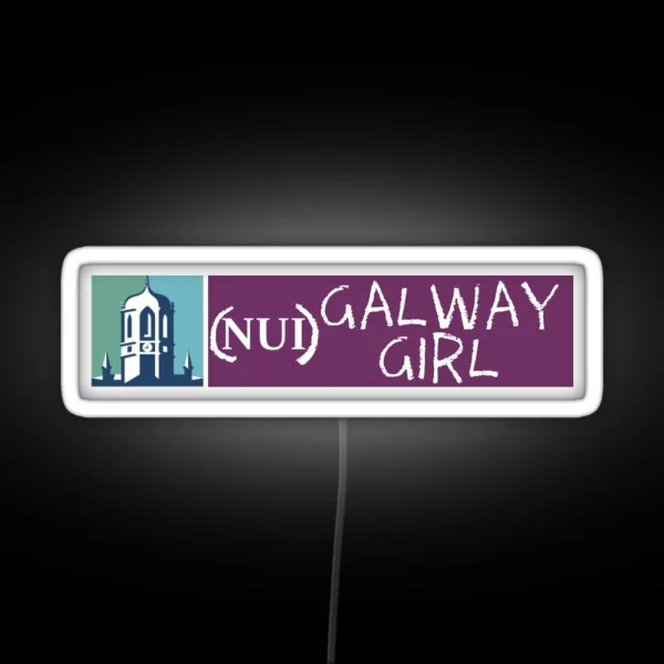 NUI Galway Girl RGB Neon Sign