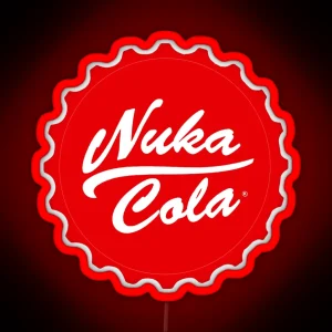 Nuka Cola Fallout Inspired Wall Art Home Decor HECKINFAROUT RGB Neon Sign