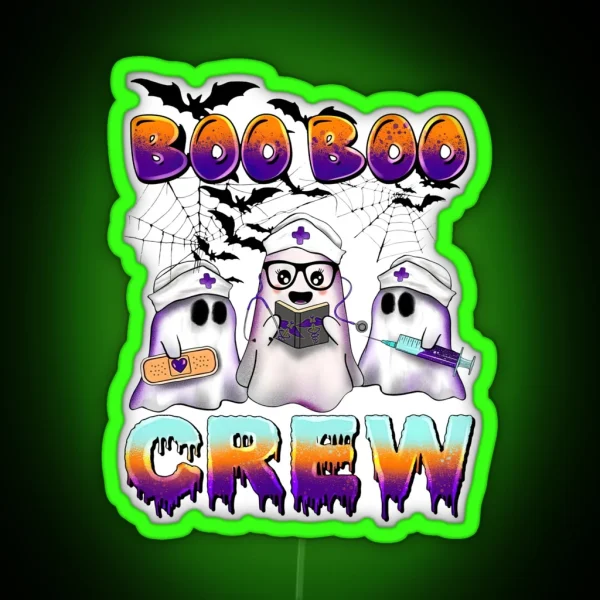 Nurse Halloween RGB Neon Sign