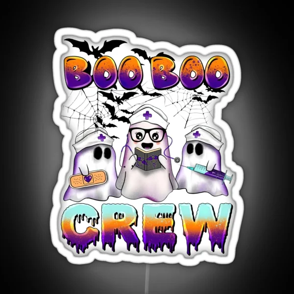 Nurse Halloween RGB Neon Sign