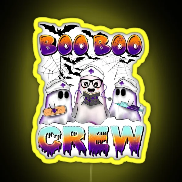 Nurse Halloween RGB Neon Sign