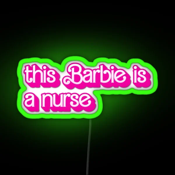 Nurse RGB Neon Sign