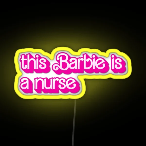Nurse RGB Neon Sign