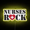 Nurses Light Up Their Passion with Vibrant RGB Neon Displays