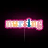 Nursing love shine bright with this radiant RGB neon light