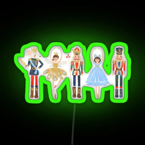 Nutcracker RGB Neon Sign
