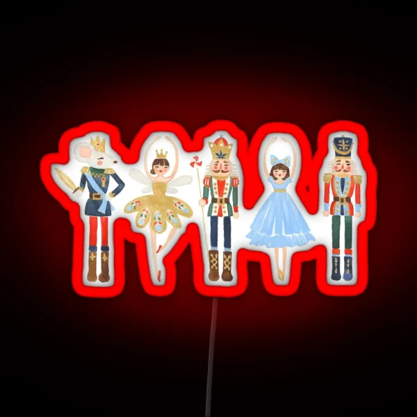 Nutcracker RGB Neon Sign