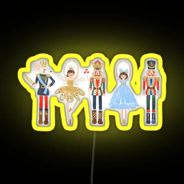 Nutcracker RGB Neon Sign
