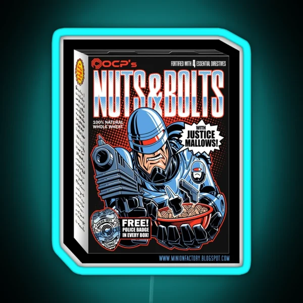 NUTS And BOLTS RGB Neon Sign