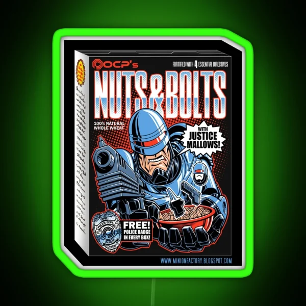 NUTS And BOLTS RGB Neon Sign