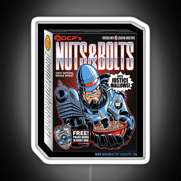 NUTS And BOLTS RGB Neon Sign