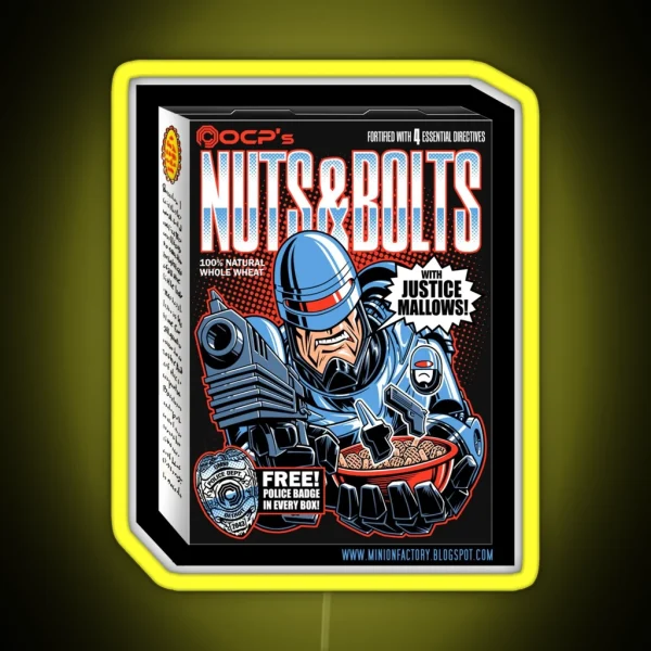 NUTS And BOLTS RGB Neon Sign